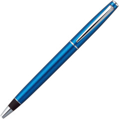 Japan Uni Jetstream Prime Twist Ballpoint Pen - 0.38mm Bright Blue