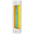 Japan Uni Jetstream Prime Twist Ballpoint Pen - 0.5mm Mint Blue - 2