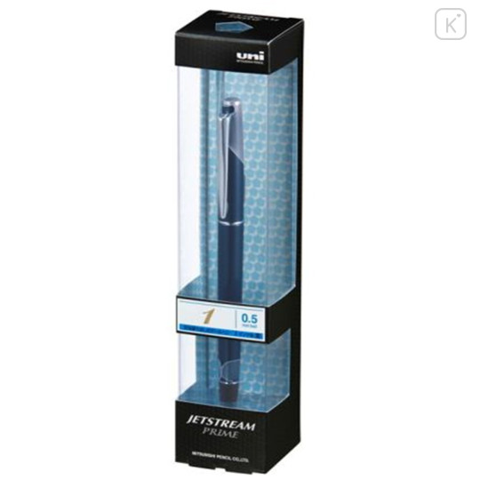Japan Uni Jetstream Prime Twist Ballpoint Pen - 0.5mm Dark Navy - 2