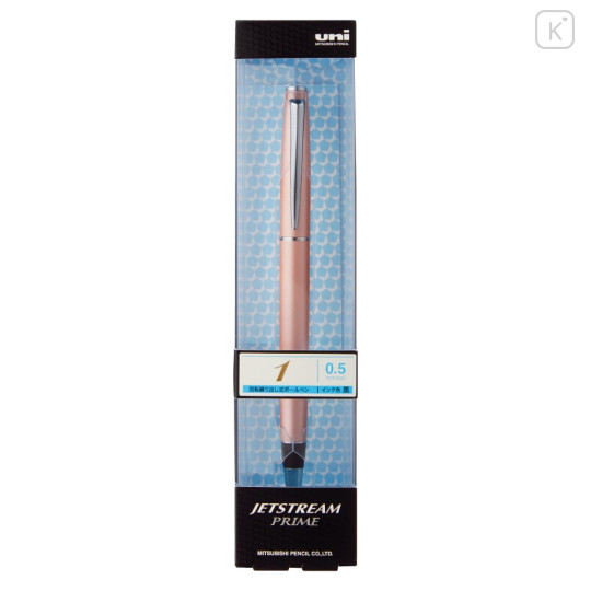 Japan Uni Jetstream Prime Twist Ballpoint Pen - 0.5mm Baby Pink - 2