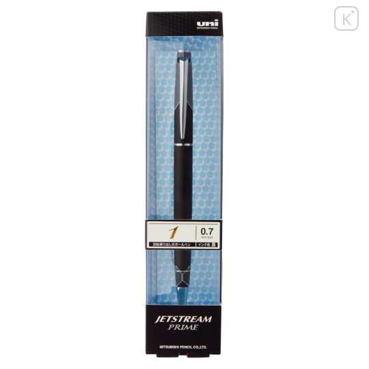 Japan Uni Jetstream Prime Twist Ballpoint Pen - 0.7mm Black - 2
