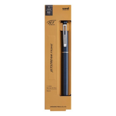 Japan Uni Jetstream Prime Twist Ballpoint Pen - 0.5mm Steady Dark Navy