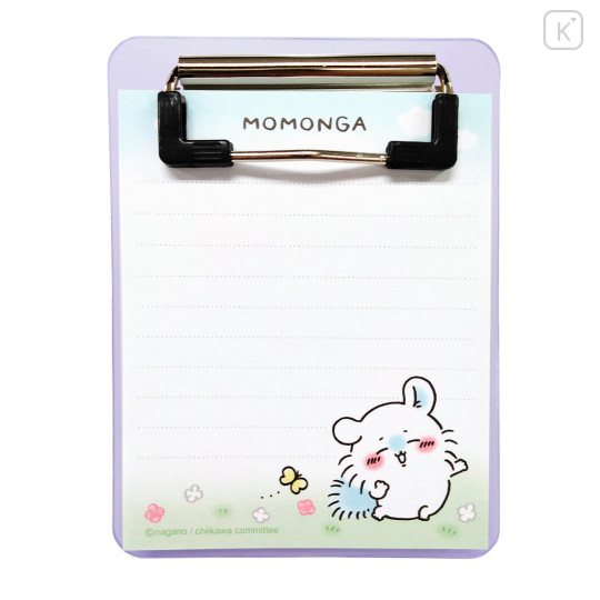 Japan Chiikawa Clear Binder Memo - Momonga - 1