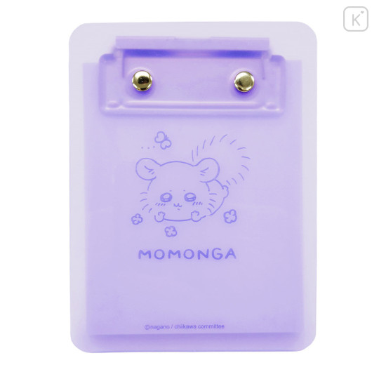 Japan Chiikawa Clear Binder Memo - Momonga - 2