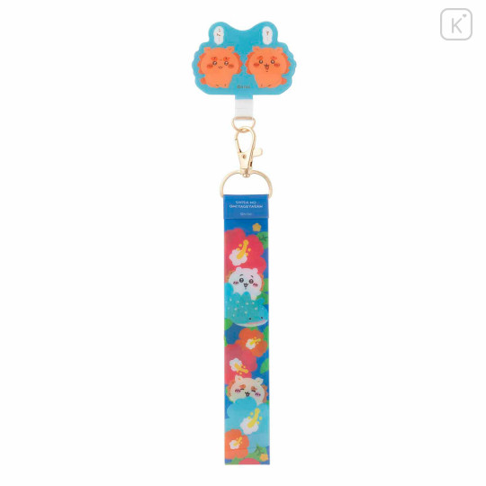 Japan Chiikawa Phone Tab with Hand Strap - Shisa Souvenir Shop Hibiscus - 6