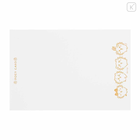 Japan Chiikawa Letterpress Postcard - Shisa Souvenir Shop B - 4