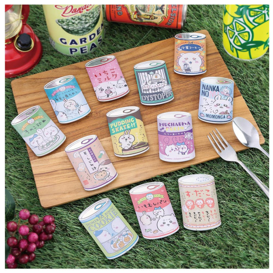 Japan Chiikawa Mitamemo Can Badge Set - A - 3