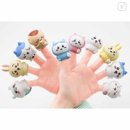 Japan Chiikawa Soft Vinyl Puppet Mascot Set - 4