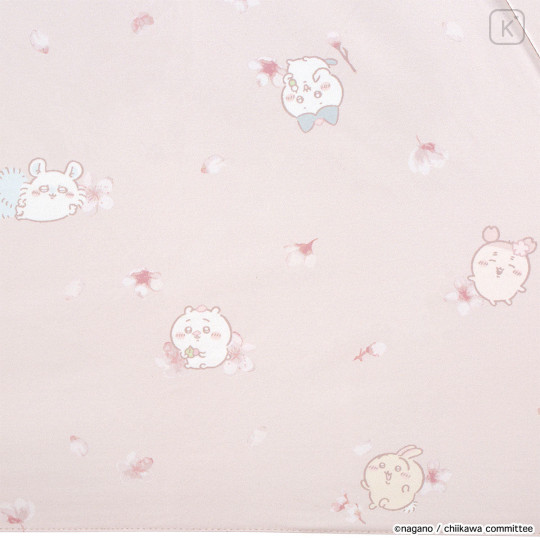 Japan Chiikawa Wpc. Mini Folding Parasol - Cherry Blossom Pink - 3