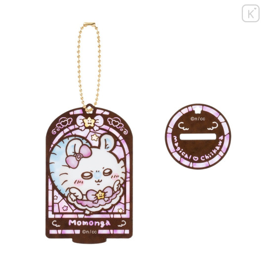 Japan Chiikawa Acrylic Stand Keychain - Momonga : Magical Chiikawa - 4