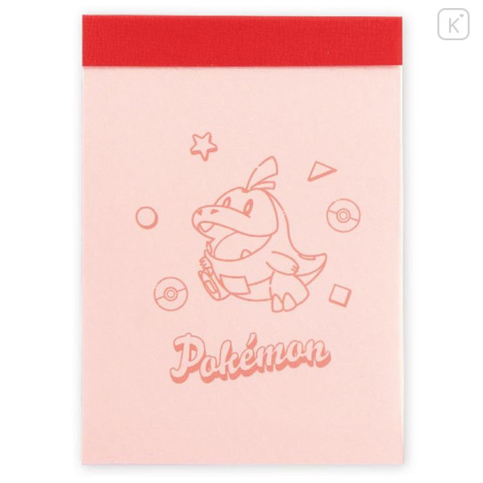 Japan Pokemon Mini Notepad - Fuecoco : Color - 1