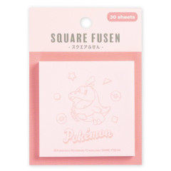 Japan Pokemon Square Fusen Sticky Notes - Fuecoco : Color