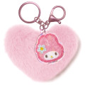 Japan Sanrio Dangling Tail Mascot - My Melody : Y2k Houndstooth Heart - 1