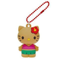 Japan Sanrio Mascot Keychain - Hello Kitty : Y2K Tan