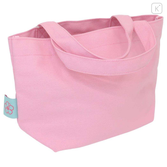 Japan Sanrio Mini Tote Bag - Hello Kitty : Y2K Tan Pink - 4