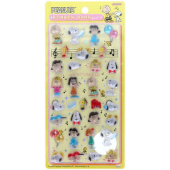 Japan Peanuts Bonbon Drop Seal 3D Sticker - Snoopy : Kids Yellow