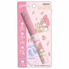 Japan Sanrio Stickyle Portable Scissors - My Melody : Friend