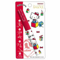 Japan Sanrio Stickyle Portable Scissors - Hello Kitty : Treasure Box - 1