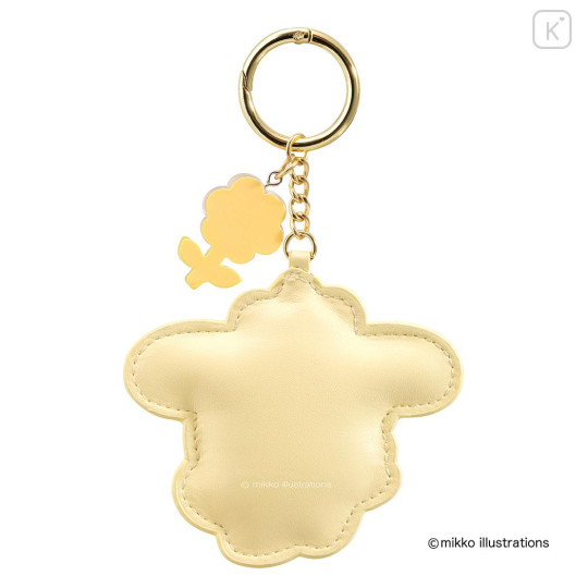 Japan Mikko Illustrations Sagara Embroidered Keychain - Souffle Flower - 2