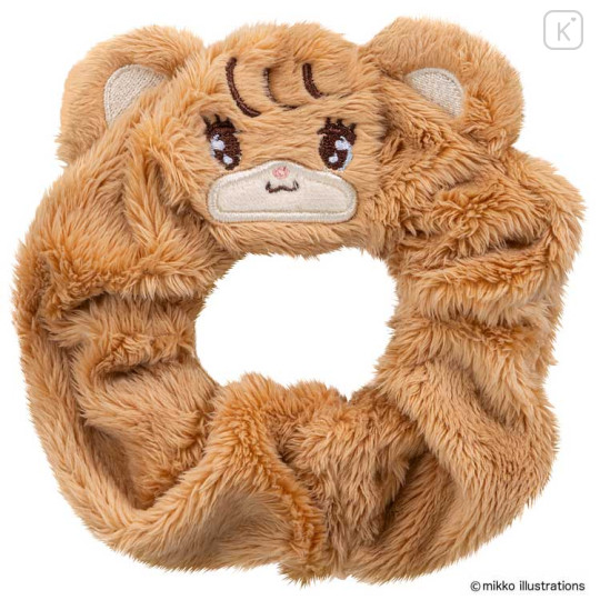 Japan Mikko Illustrations Scrunchie - Latte - 1