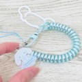 Japan Sanrio Multi-coil Spring Smartphone Strap - Cinnamoroll : On Cloud Aurora - 2