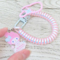 Japan Sanrio Multi-coil Spring Smartphone Strap - My Melody : On Cloud Aurora - 2