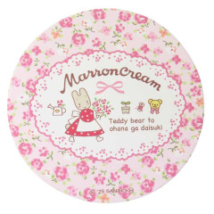 Japan Sanrio Water Absorbing Coaster - Marron Cream : 40th Anniversary Flower