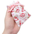 Japan Sanrio Mini Drawstring Bag - Marron Cream : 40th Anniversary Flower Rose B - 2