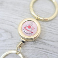 Japan Sanrio Reel Keychain - Marron Cream : Gold - 2