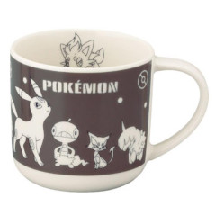 Japan Pokemon Porcelain Mug - Dark Type Series Eevee Evolution : Umbreon