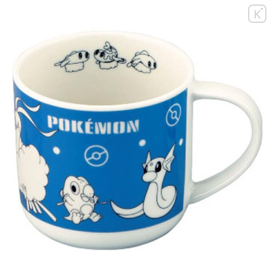 Japan Pokemon Porcelain Mug - Dragon Type Series Altaria - 1