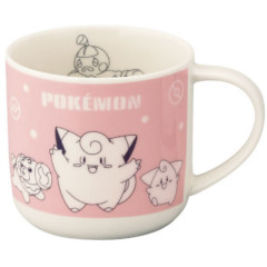Japan Pokemon Porcelain Mug - Fairy Type Series Eevee Evolution : Sylveon
