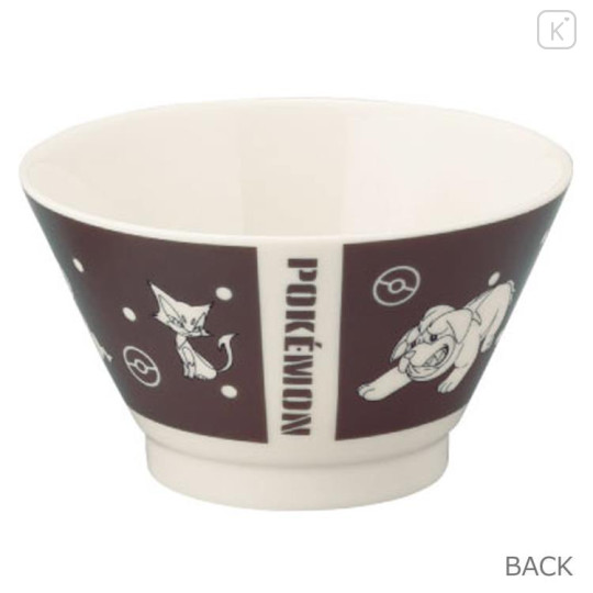 Japan Pokemon Rice Bowl - Dark Type Series Eevee Evolution : Umbreon - 2