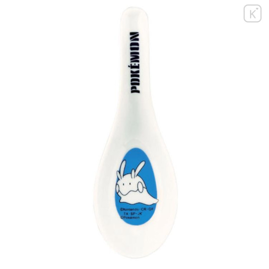 Japan Pokemon Porcelain Spoon - Blue Goomy - 2