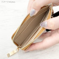 Japan San-X Pass Case Card Holder & Coin Case & Reel - Rilakkuma : Rocking Horse Ivory - 3