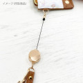 Japan San-X Pass Case Card Holder & Coin Case & Reel - Rilakkuma : Rocking Horse Ivory - 5