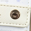 Japan San-X Pass Case Card Holder & Coin Case & Reel - Rilakkuma : Rocking Horse Ivory - 6