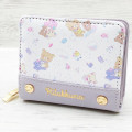 Japan San-X Bifold Wallet - Rilakkuma : Rocking Horse Purple - 1