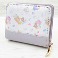 Japan San-X Bifold Wallet - Rilakkuma : Rocking Horse Purple - 2