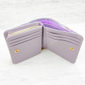 Japan San-X Bifold Wallet - Rilakkuma : Rocking Horse Purple - 3