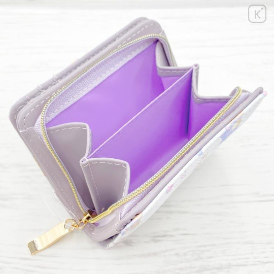 Japan San-X Bifold Wallet - Rilakkuma : Rocking Horse Purple - 4