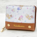 Japan San-X Bifold Wallet - Rilakkuma : Rocking Horse Brown - 1