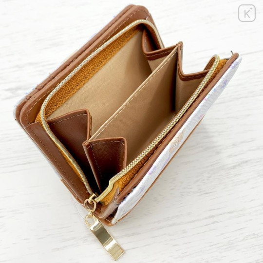 Japan San-X Bifold Wallet - Rilakkuma : Rocking Horse Brown - 4
