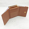 Japan San-X Trifold Wallet - Rilakkuma : Rocking Horse Brown - 3