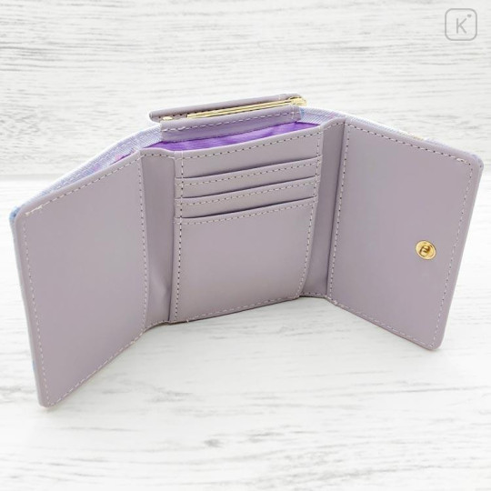 Japan San-X Trifold Wallet - Rilakkuma : Rocking Horse Purple - 3