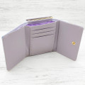 Japan San-X Trifold Wallet - Rilakkuma : Rocking Horse Purple - 3