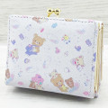 Japan San-X Trifold Wallet - Rilakkuma : Rocking Horse Ivory - 2