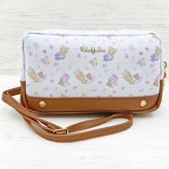 Japan San-X Mini Shoulder Bag - Rilakkuma : Rocking Horse Brown