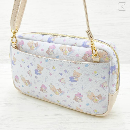 Japan San-X Mini Shoulder Bag - Rilakkuma : Rocking Horse Ivory - 2