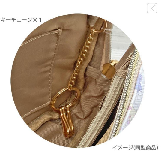 Japan San-X Mini Shoulder Bag - Rilakkuma : Rocking Horse Purple - 4